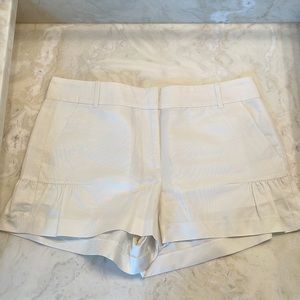 Cream shorts